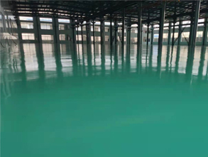 舟山水性环氧涂料用于镇江新坝电器地坪